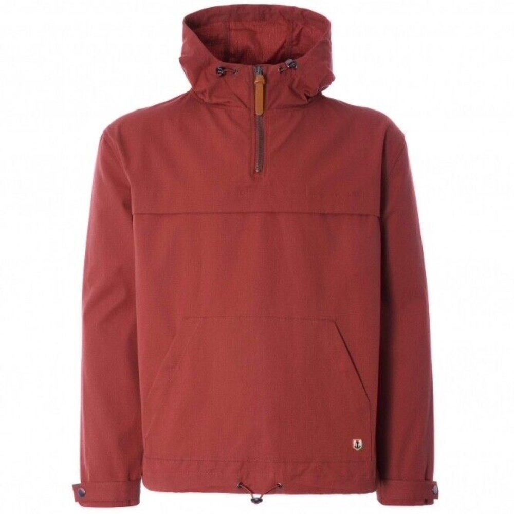 Armor Lux Jacket Heritage Fisherman Smock Medium Brick NWT